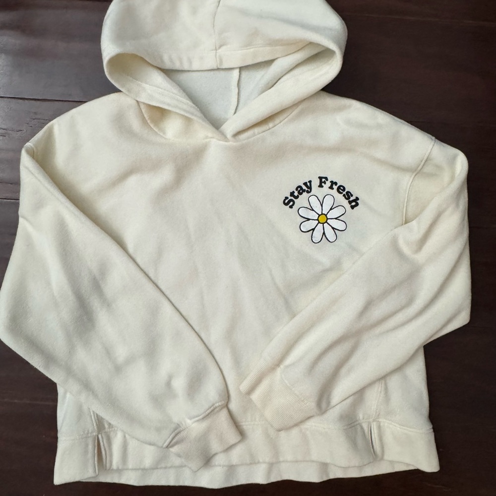 Old Navy Cream Fleece Hoodie